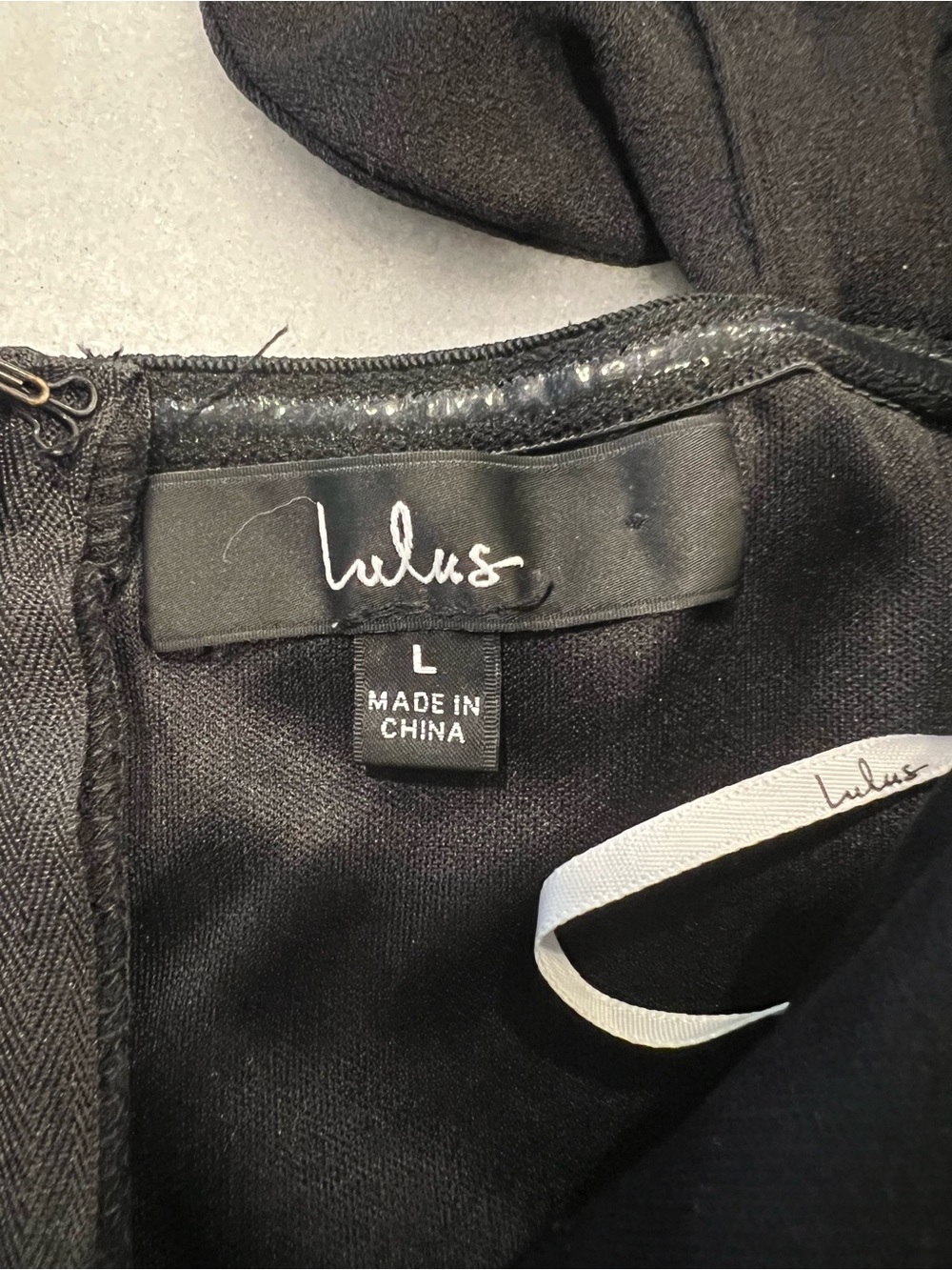 Lulu's Black One-Shoulder Ruffle Mini Dress - Picture 5 of 8